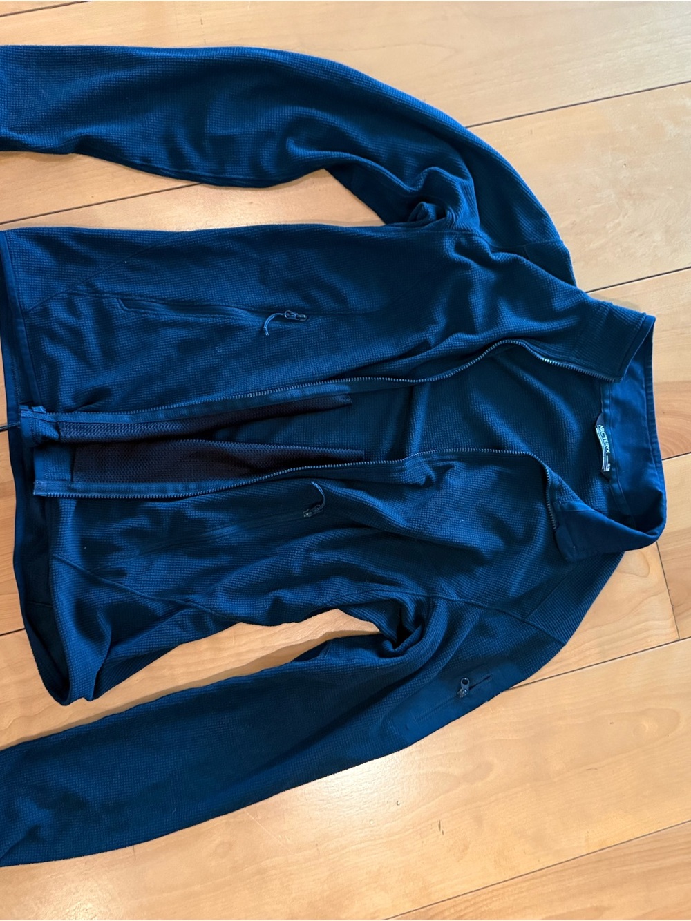 Arc'teryx Navy Blue Full-Zip Jacket